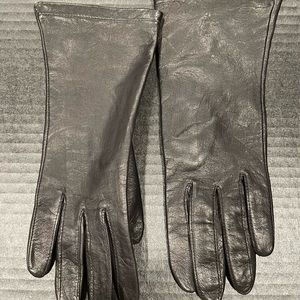 Authentic Leather Gloves with Silk Lining